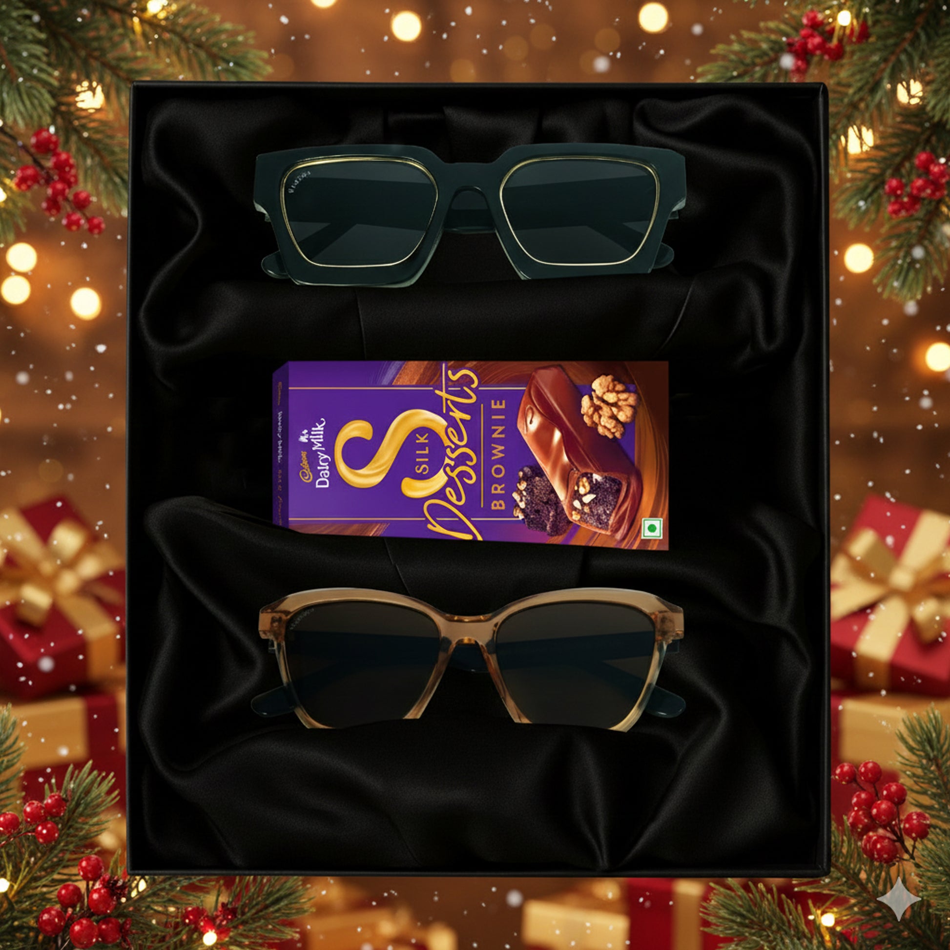 Cadbury Silk & Sunglasses gift box