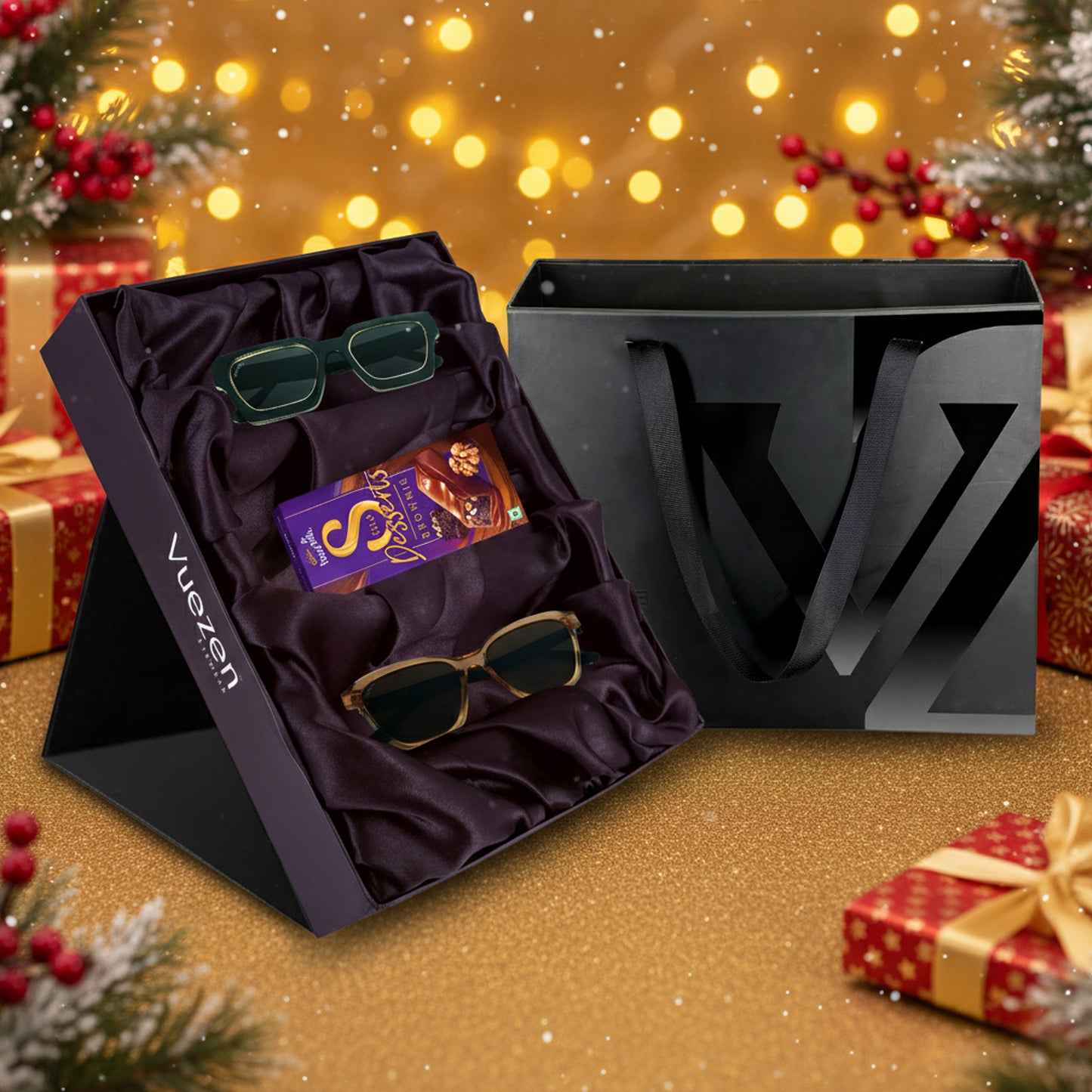 Cadbury Silk & Sunglasses gift box