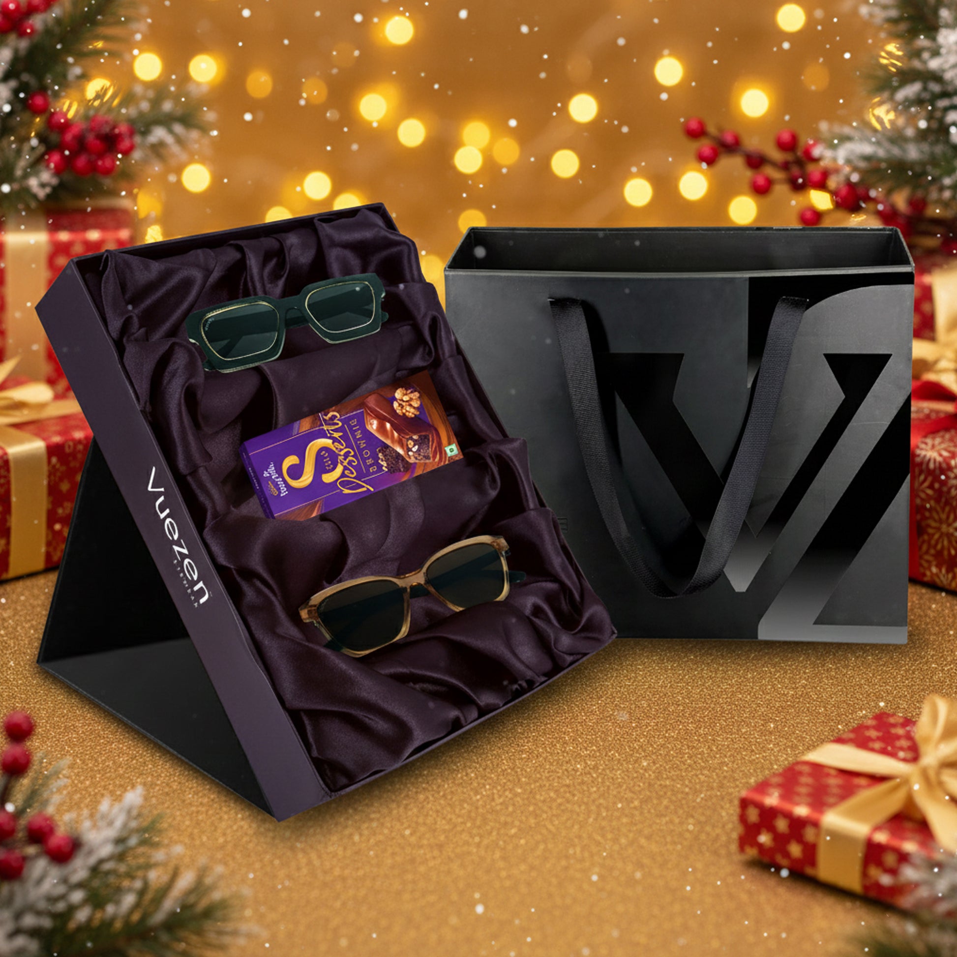 Cadbury Silk & Sunglasses gift box