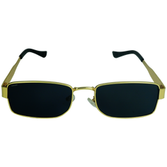 Retro Slim Rectangle Polarized Sunglass