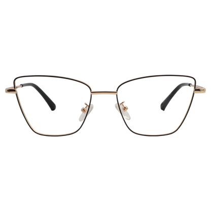 Cat eye Full Rim Metal Eye Glasses