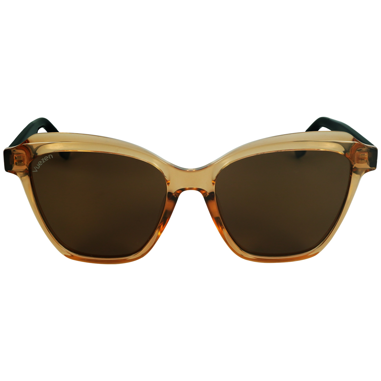 Sunglasses with gold frame