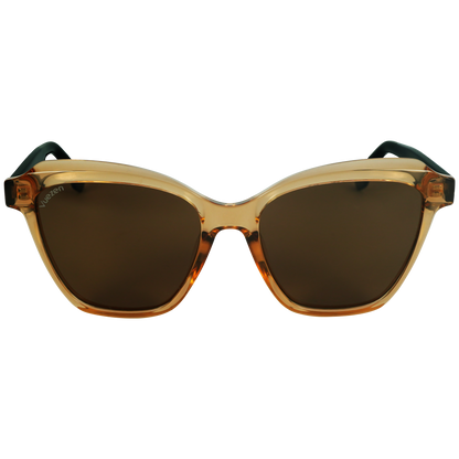 Sunglasses with gold frame