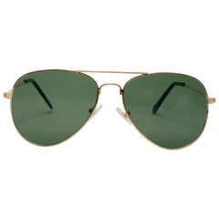 Unisex Aviator Ultra Slim Metal Sunglasses