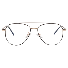 Aviator Metal Unisex Eyeglasses