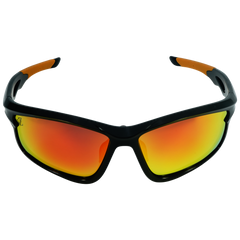 High-Performance Sports Sunglasses with Mirrored Mercury Lenses & TR Frame
