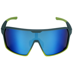 Vuezen Polarized Shield Sports Sunglasses with Mirrored Mercury  & TR Frame