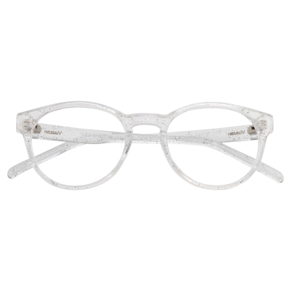 Transparent Full Rim Round Eye Glasses For Kids