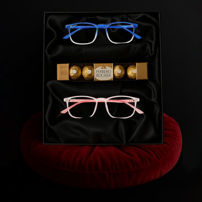 Dark Blue & Pink